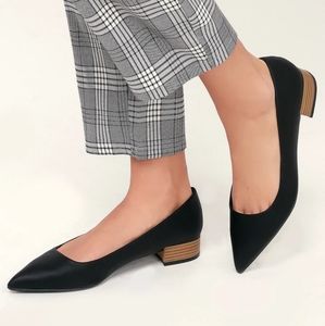 Alessia Black Block Heel